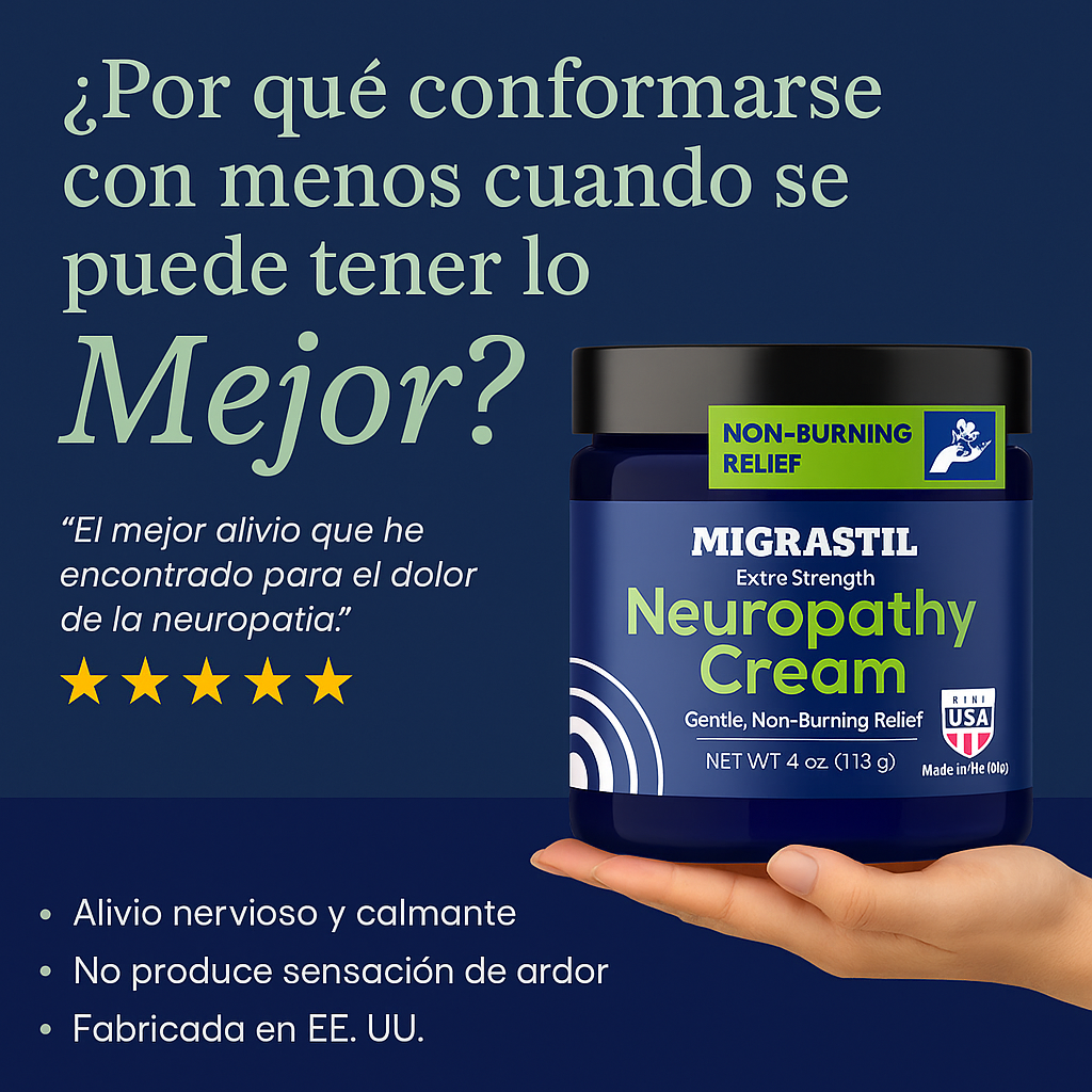 Calma el Ardor y Hormigueo en Minutos Crema Natural ORIGINAL