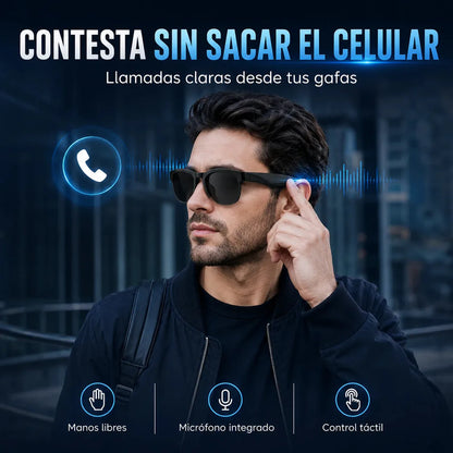 Gafas Inteligentes G58 · Audio Bluetooth, Llamadas y Traducción