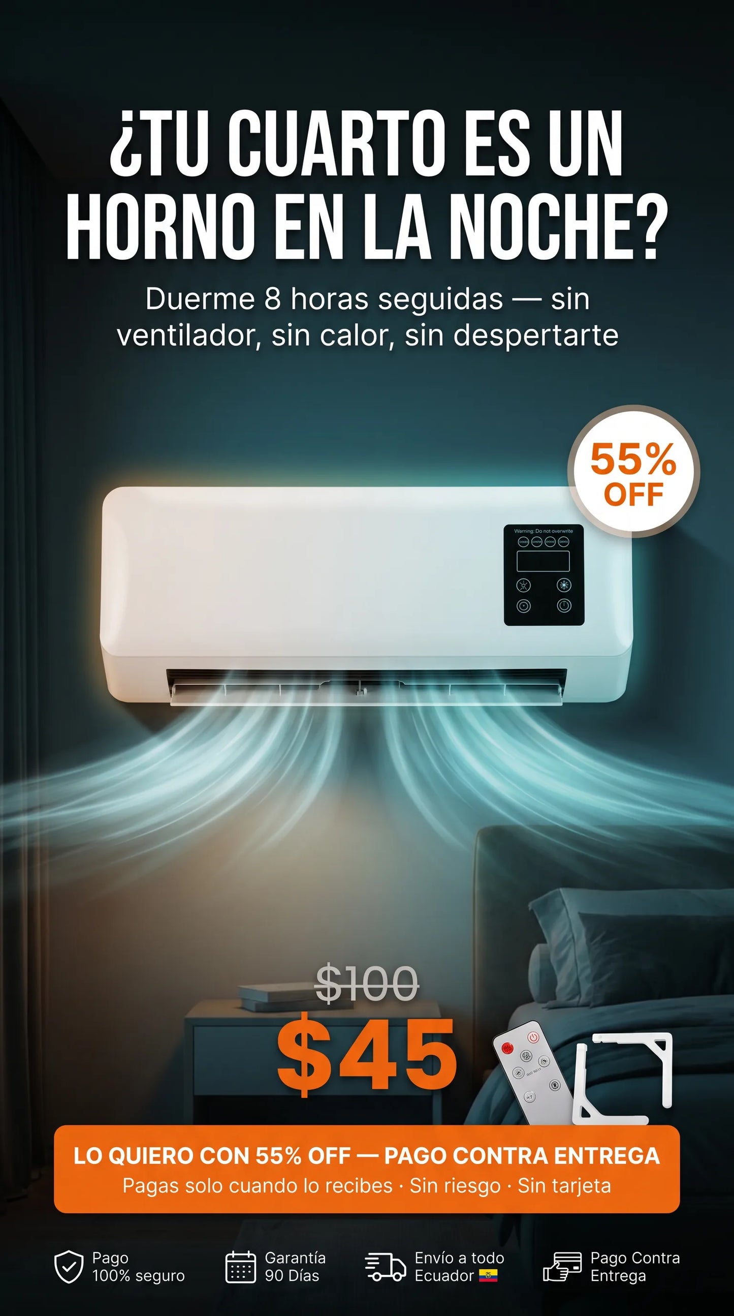 FrescoMax™ Pro 2026— Climatizador 2 en 1 que Enfría 50 m² en 15 Minutos