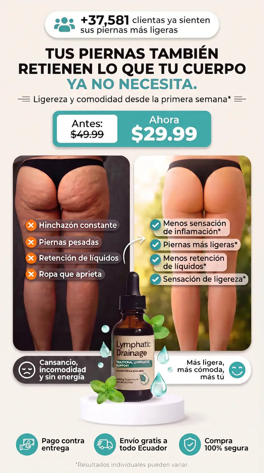 Ligereza: antes $49.99 ahora $29.99, envío gratis a todo Ecuador