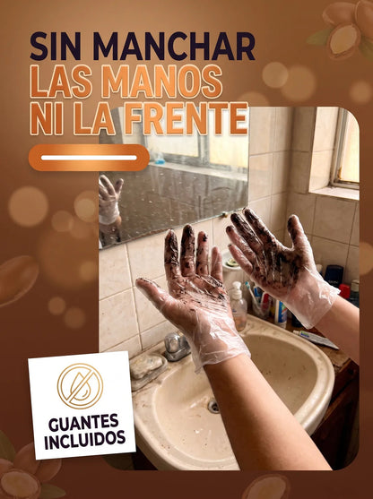 Sin manchar las manos ni la frente: guantes incluidos