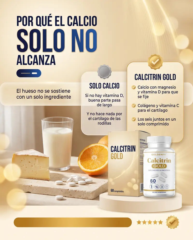 Por que el calcio solo no alcanza