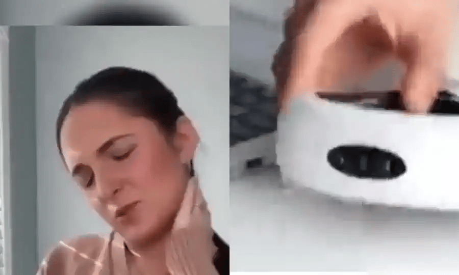 Del cuello agarrotado al masajeador puesto