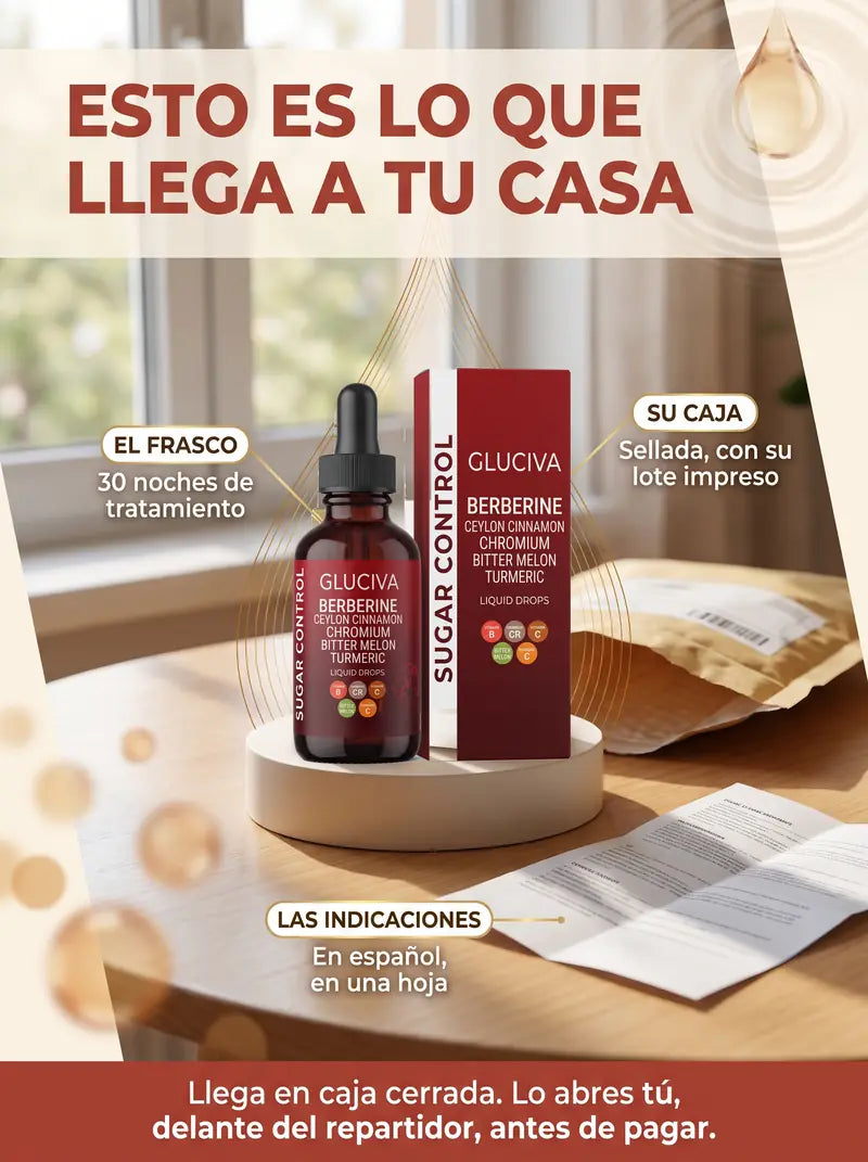 Esto es lo que llega a tu casa: el frasco de 30 noches, su caja sellada y las indicaciones en espanol