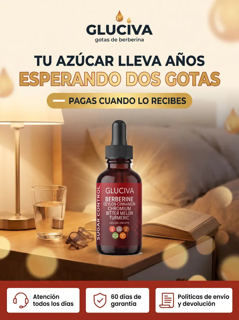 Tu azucar lleva anos esperando dos gotas: pagas cuando lo recibes, atencion todos los dias, 60 dias de garantia