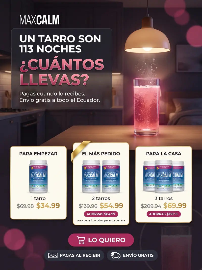 Un tarro son 113 noches, cuantos llevas: 1 tarro 34.99, 2 tarros 54.99 y 3 tarros 69.99 dolares, pagas cuando lo recibes
