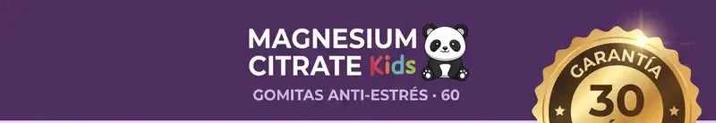 Magnesium Citrate Kids, gomitas anti-estres