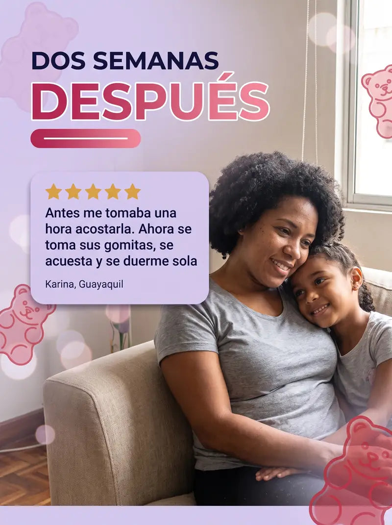 Dos semanas despues: Karina, de Guayaquil, cuenta que su hija se duerme sola