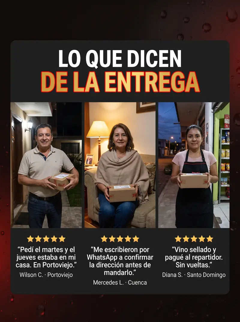 Lo que dicen de la entrega: Wilson C. de Portoviejo, Mercedes L. de Cuenca y Diana S. de Santo Domingo