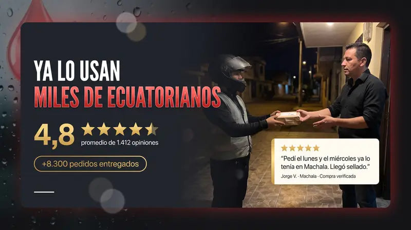 Ya lo usan miles de ecuatorianos: 4,8 de promedio y mas de 8.300 pedidos entregados