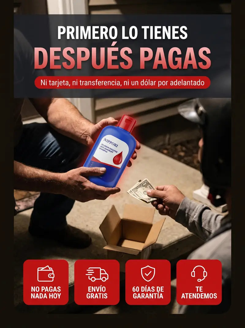 Primero lo tienes y despues pagas: ni tarjeta, ni transferencia, ni un dolar por adelantado; envio gratis y 60 dias de garantia