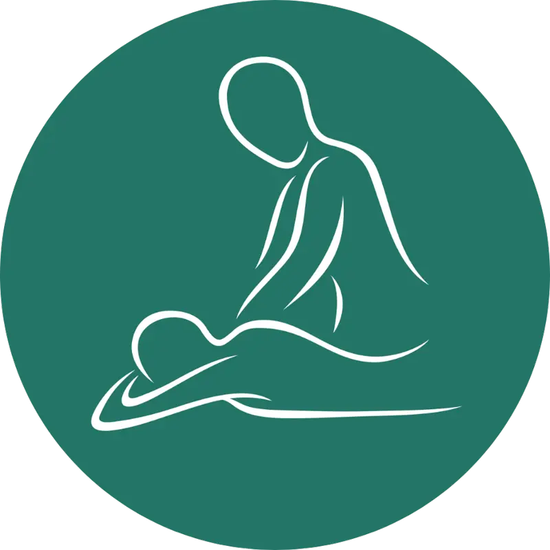 Icono de masaje relajante
