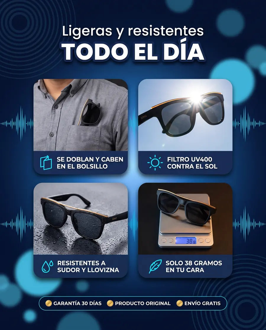 Ligeras, resistentes y para todo el dia